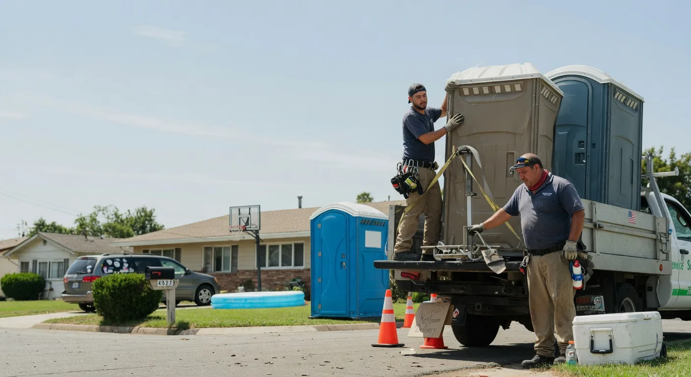 Porta Potty Rental in Normangee, TX near me